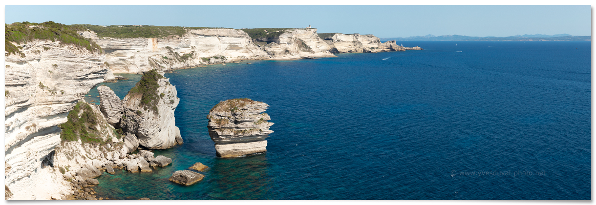 Les falaises de Bonifacio (Corse-du-Sud, Corse)